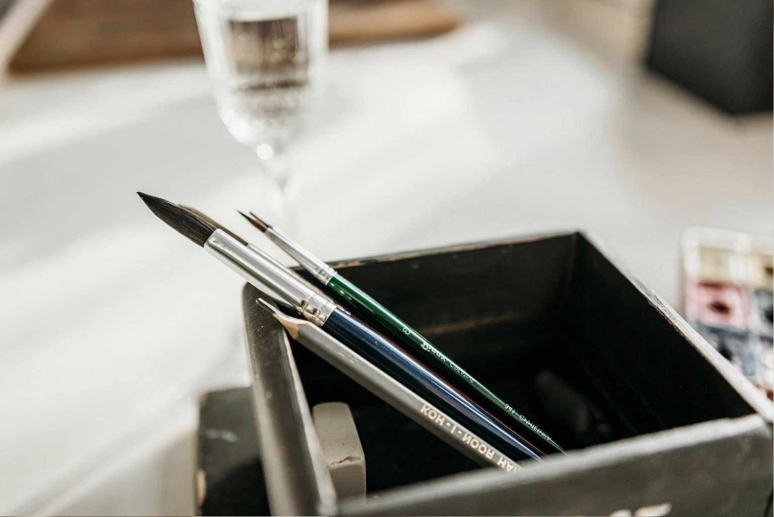 Illustration workspace showing digital drawing tools and sketches